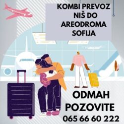 Kombi prevoz putnika do aerodroma Sofija